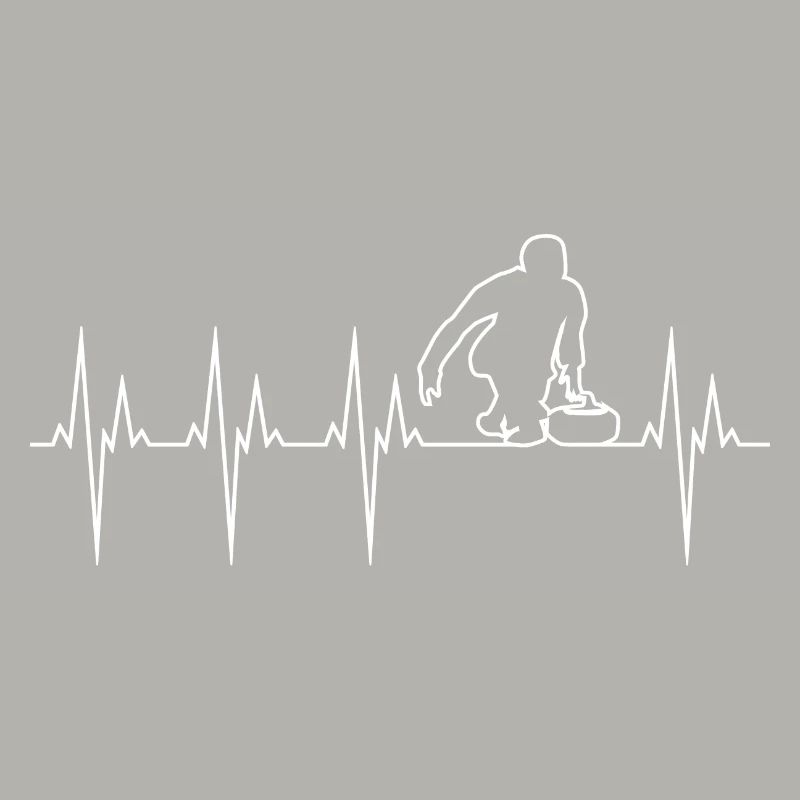 Curling électrocardiogramme ECG