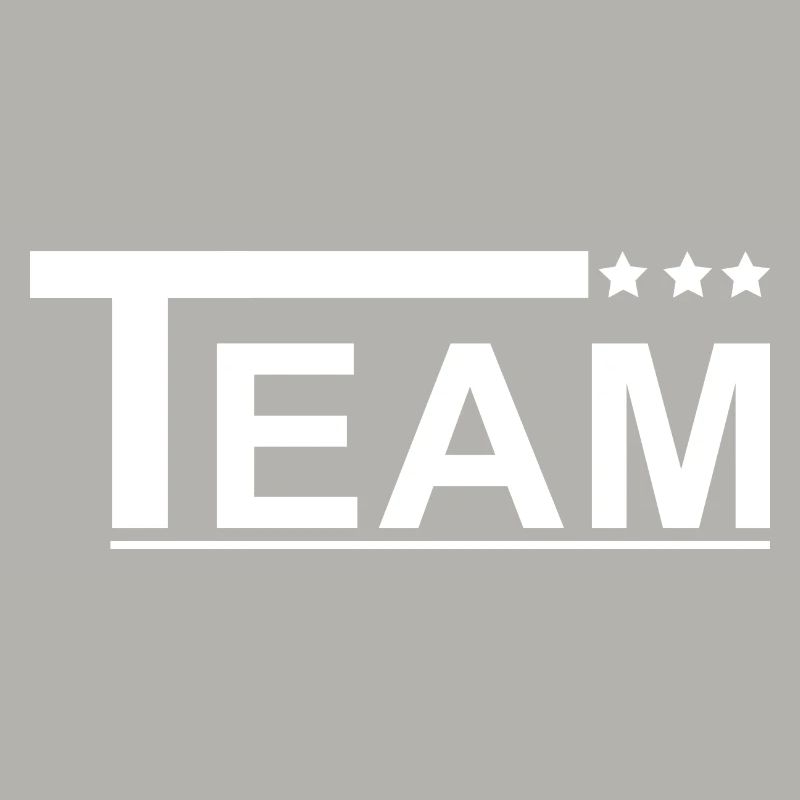 Team mit Sternen Design