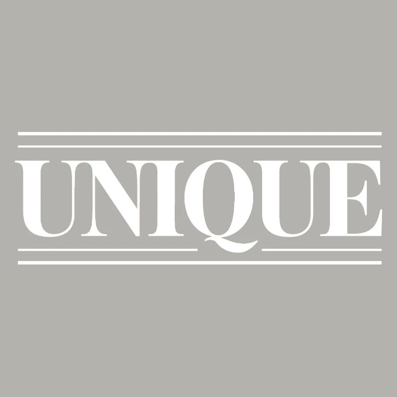 unique unique unique self-worth unique