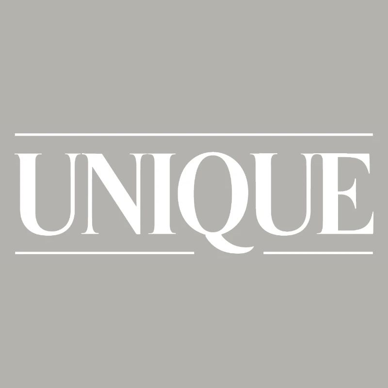unique, unique, unique valeur de soi unique
