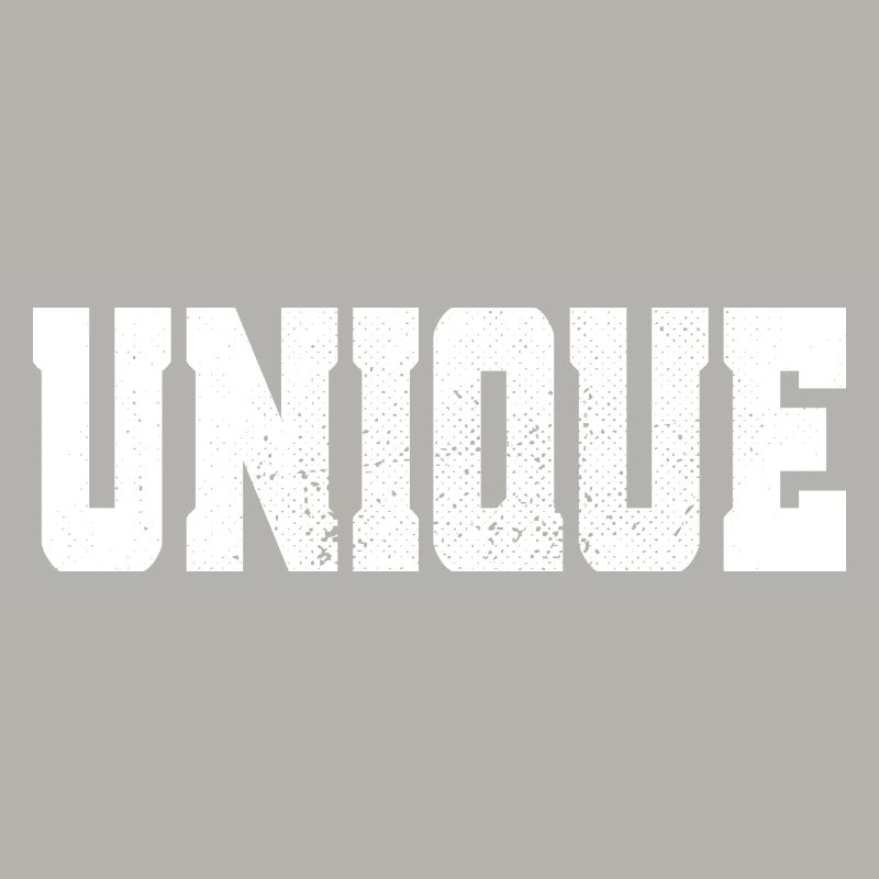 Unique Einzigartig Unikat Selbstwert Einzig Artig
