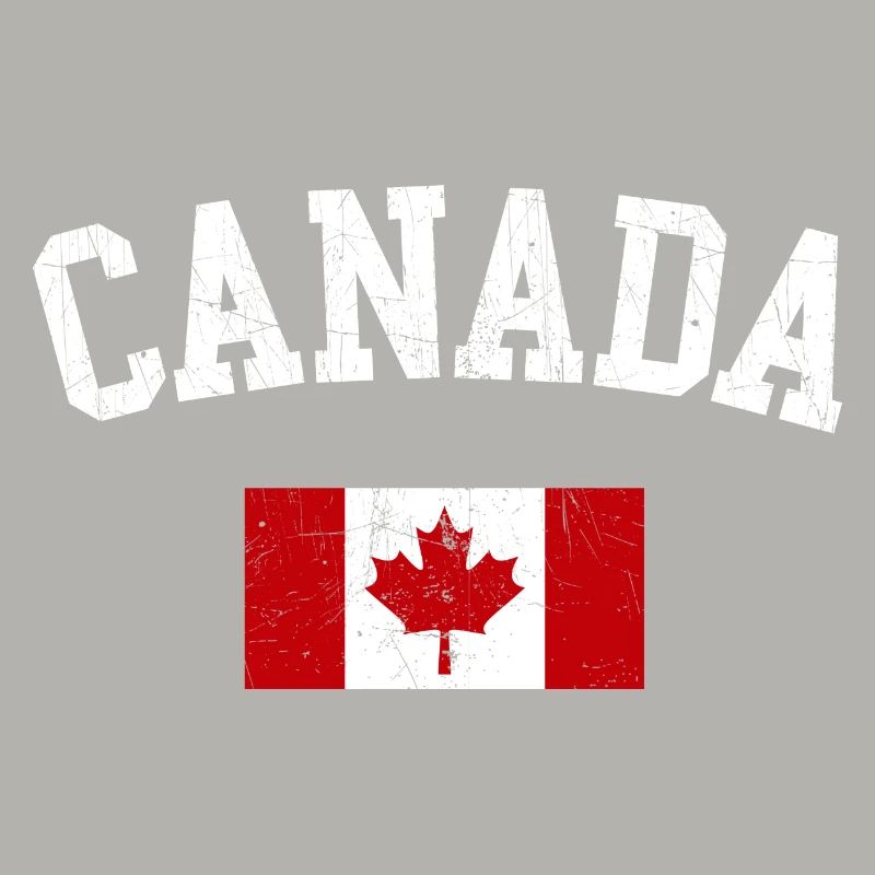 Canada Arc with Maple Flag