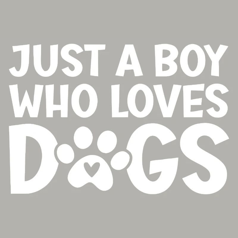 L’amour pour les chiens Conception typographique