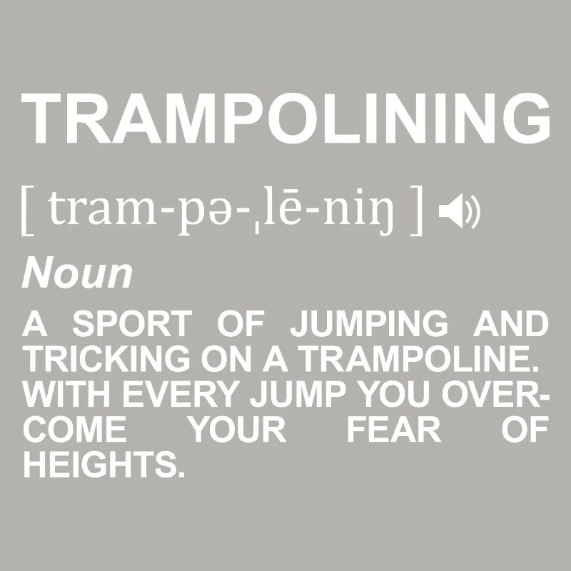Trampoline Jumping Meaning