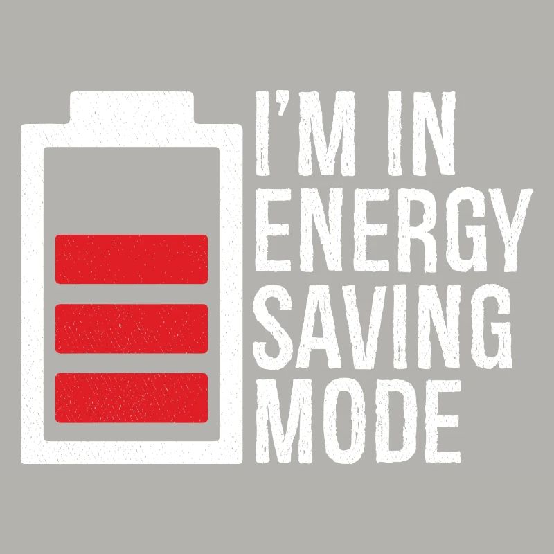 I'm in energy saving mode