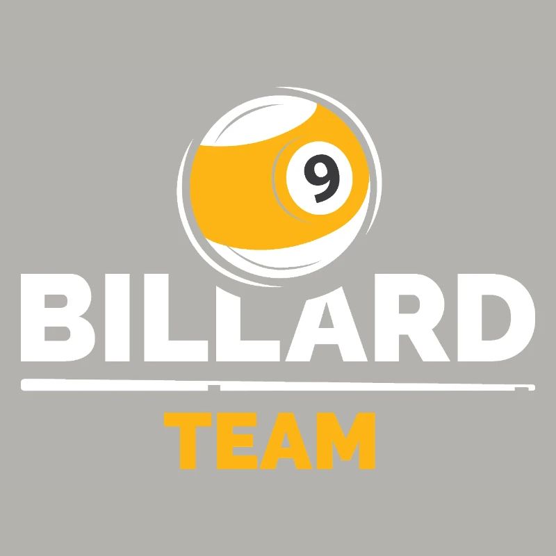 Conception du logo de l’équipe de billard à 9 boules