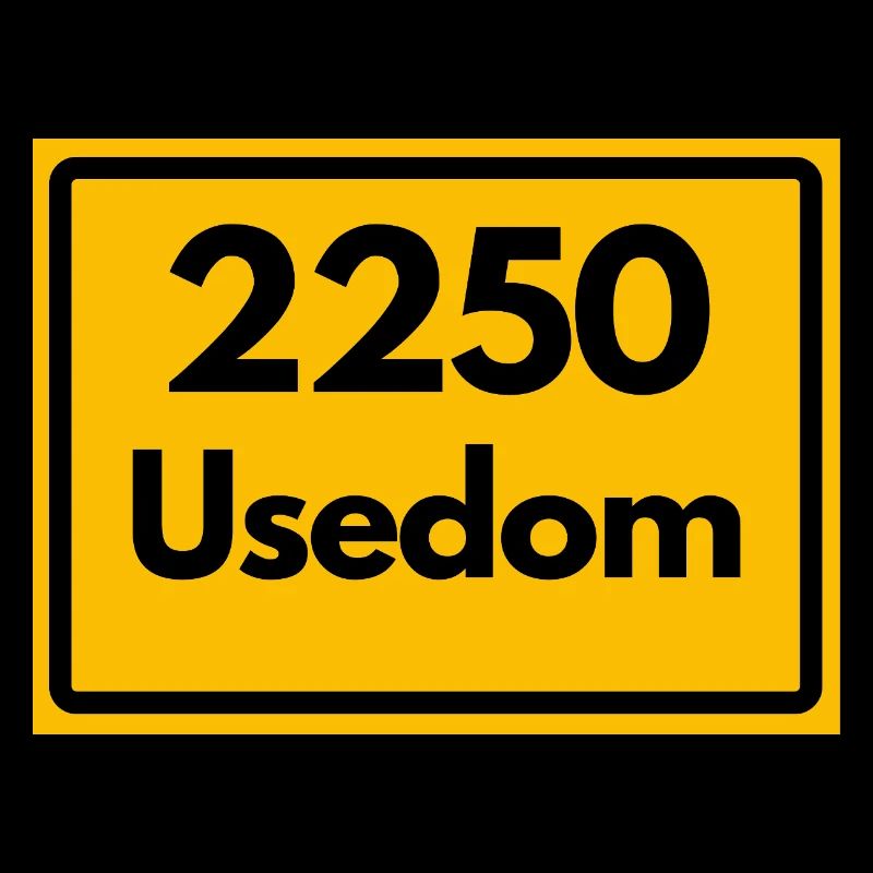 ANCIEN CODE POSTAL RÉTRO 2250 USEDOM HEIMAT