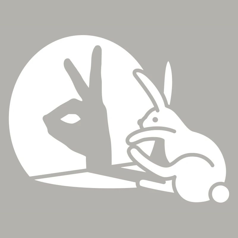 Funny Rabbit Hand Shadow Projection Rabbit