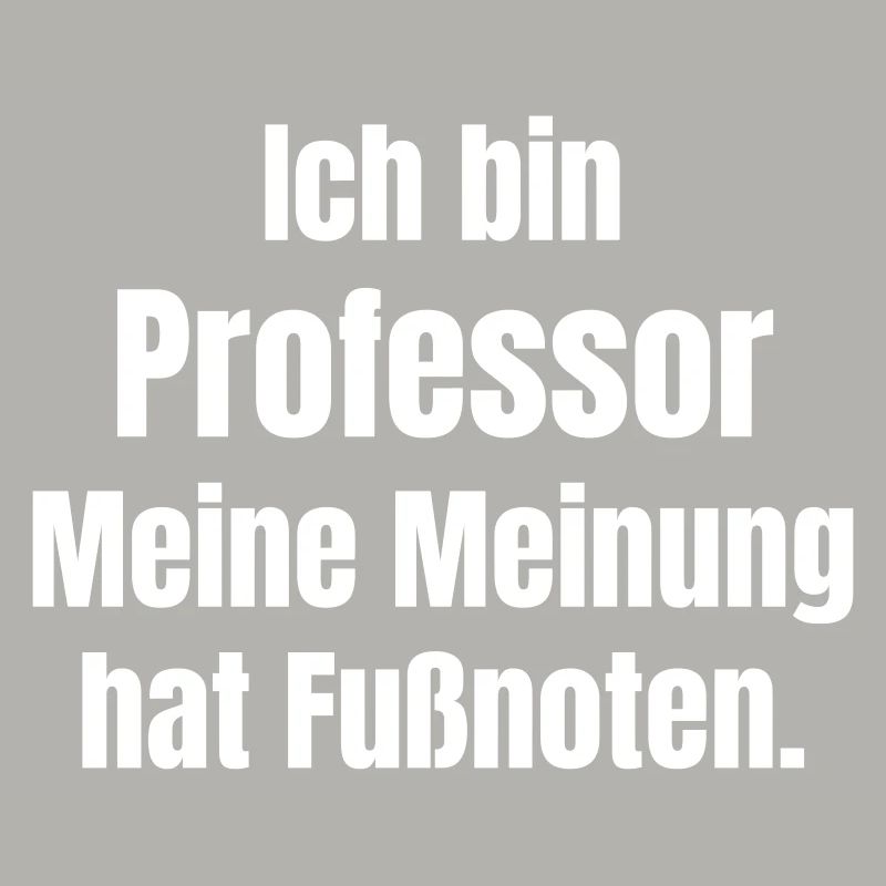 Je suis le professeur Mon avis