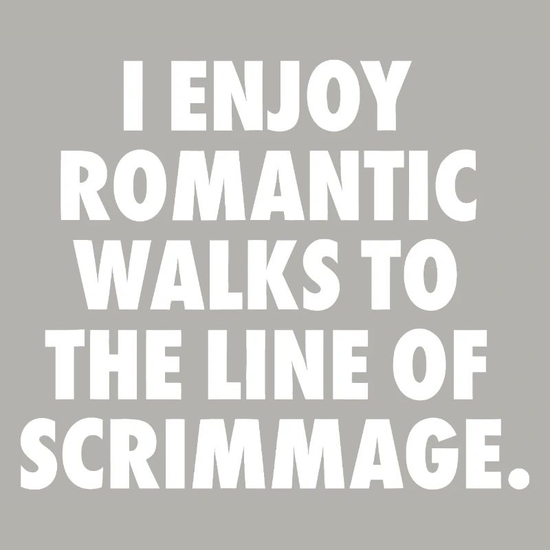 Romantic Scrimmage Line Tee
