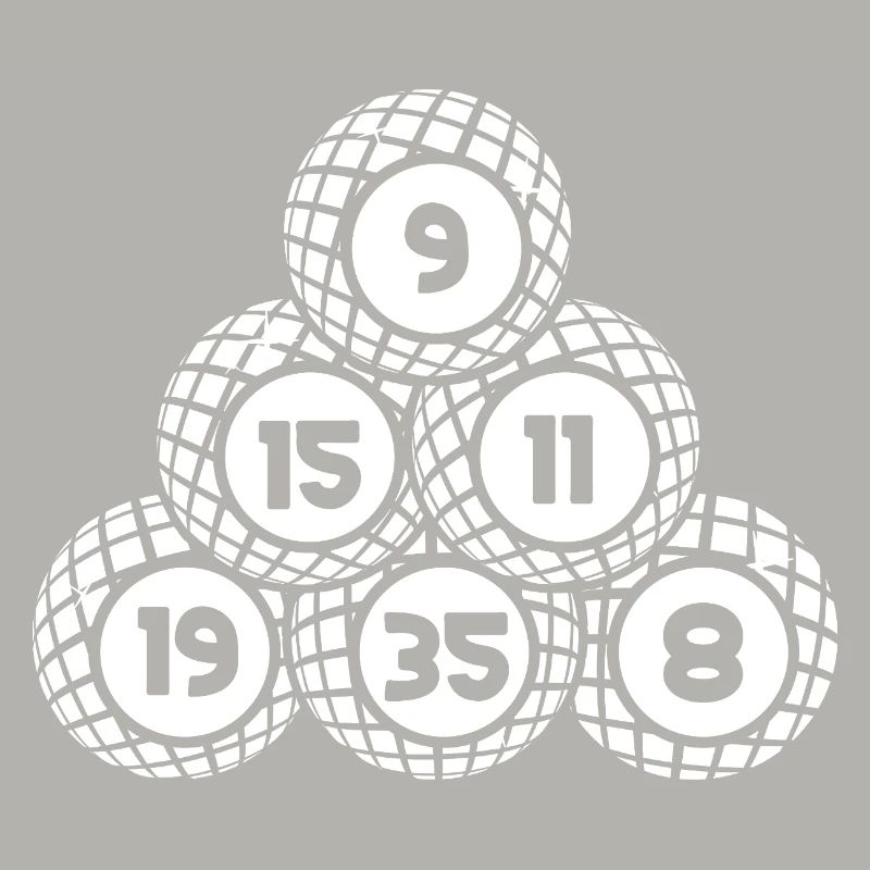 Bingo Player Bingo Balls Stack Bingo