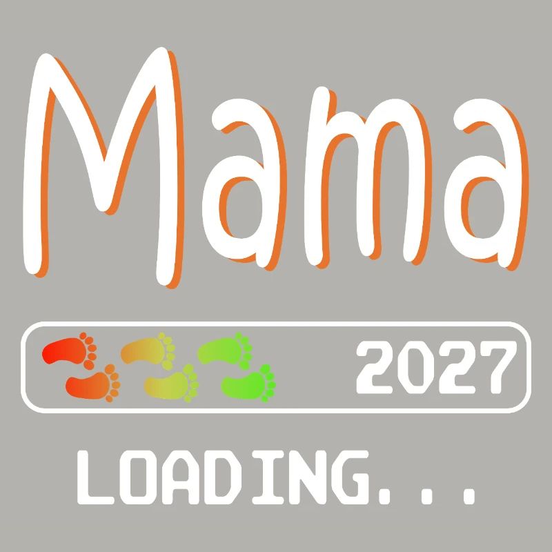 Mama 2027 loading werdende Mutter Schwangerschaft