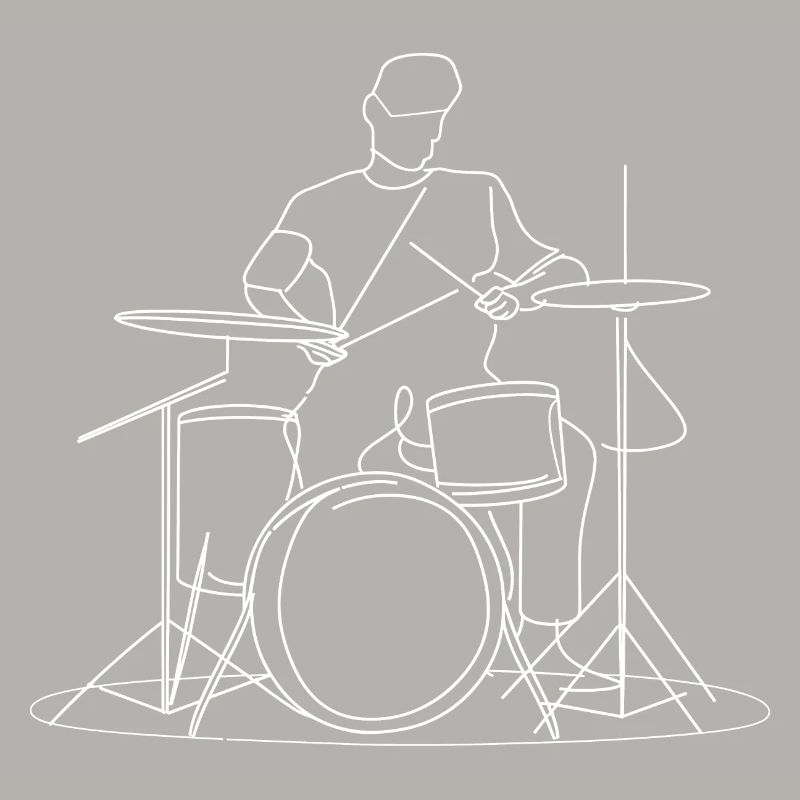 Dessin du batteur