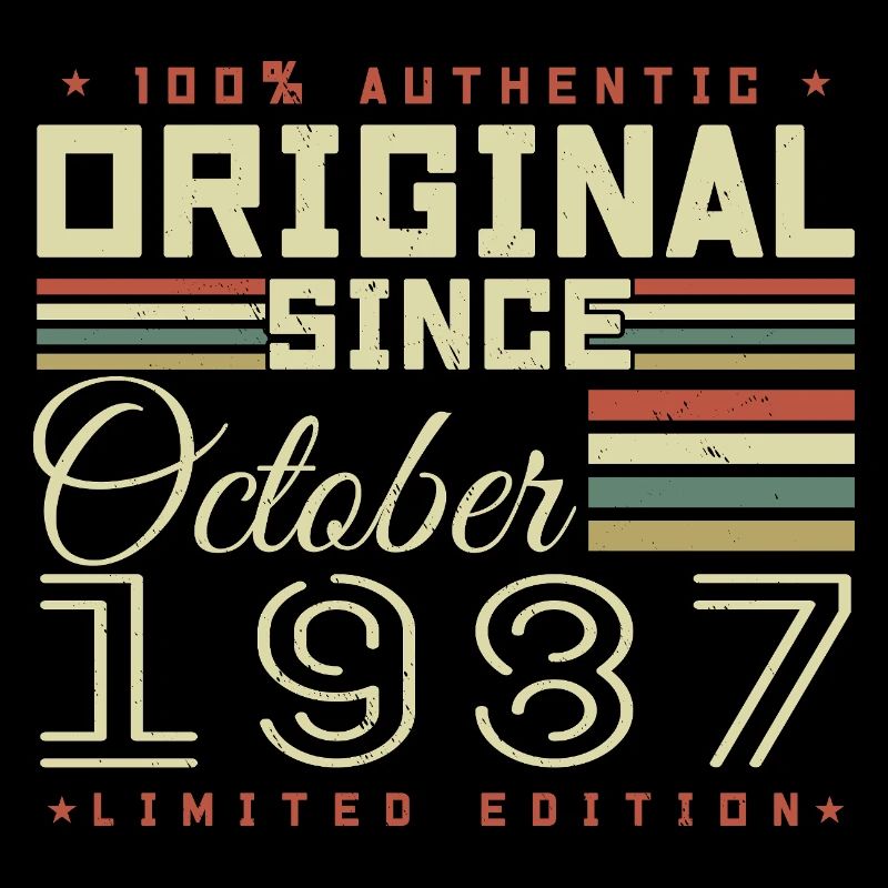 Legendary since October 1987 | October 1987