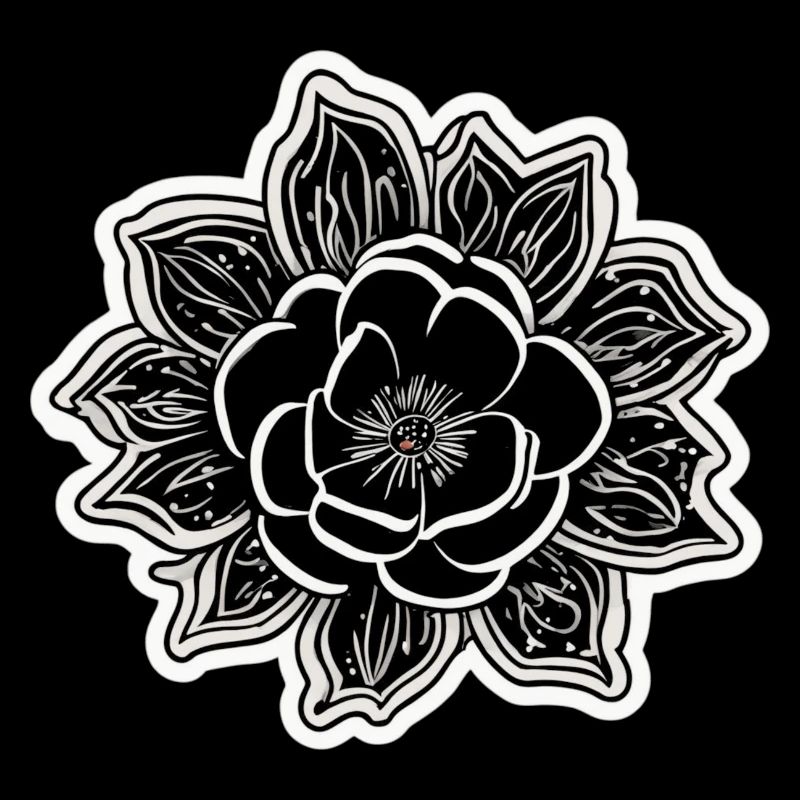 Die Schönheit und der Charme einer einfarbigen Blume