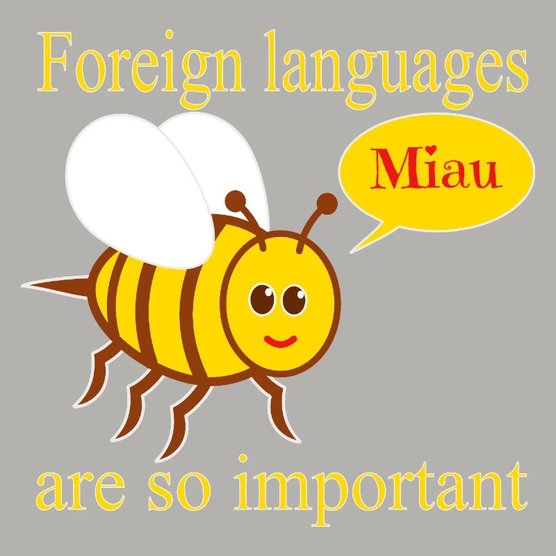 Bee with speech bubble