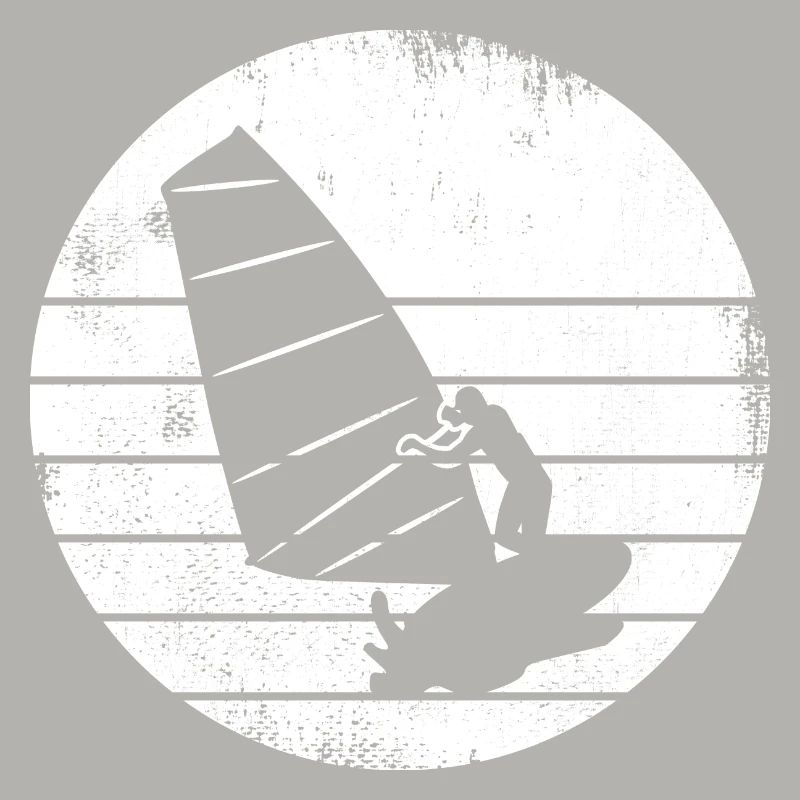 Windsurfer Drawing