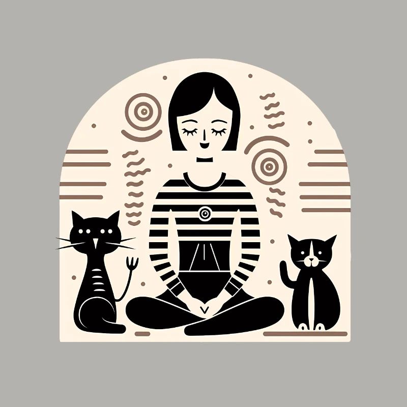 Yoga avec les chats