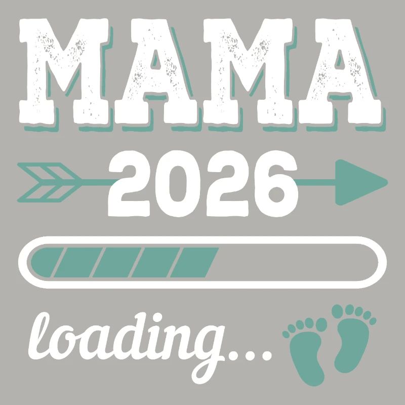 Maman 2026 Loading Idée cadeau pour maman enceinte