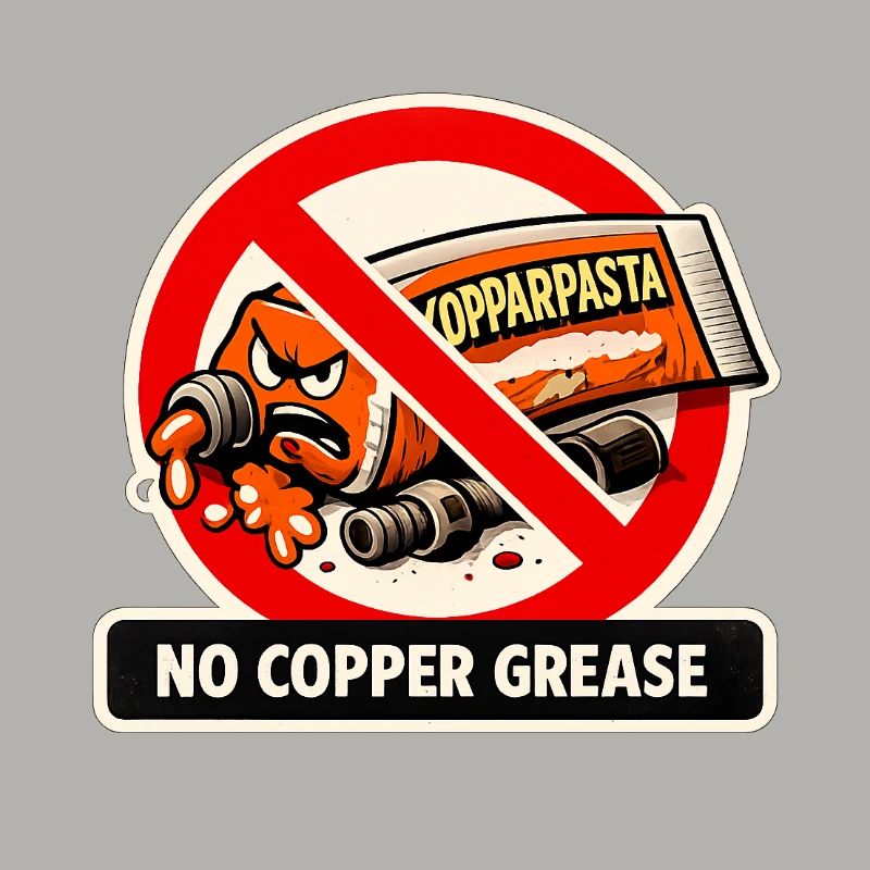 No copper paste