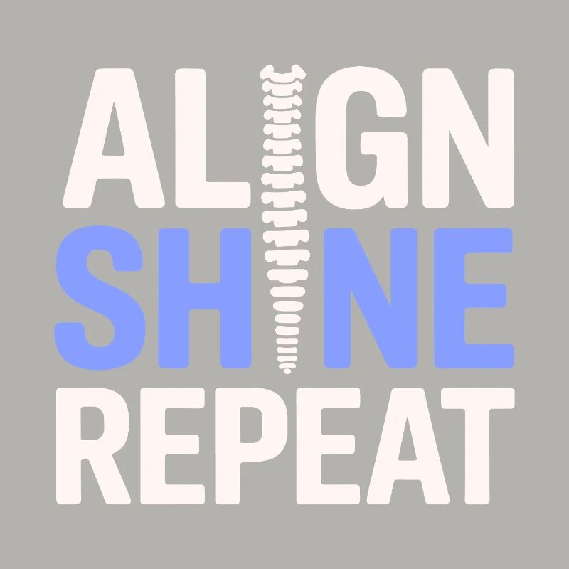 Chiropractor Align Shine Repeat Professional DC 
