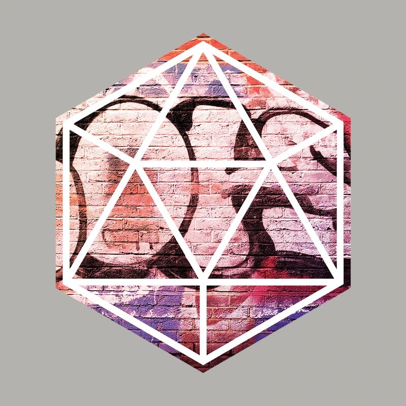 Geometric Graffiti Prism