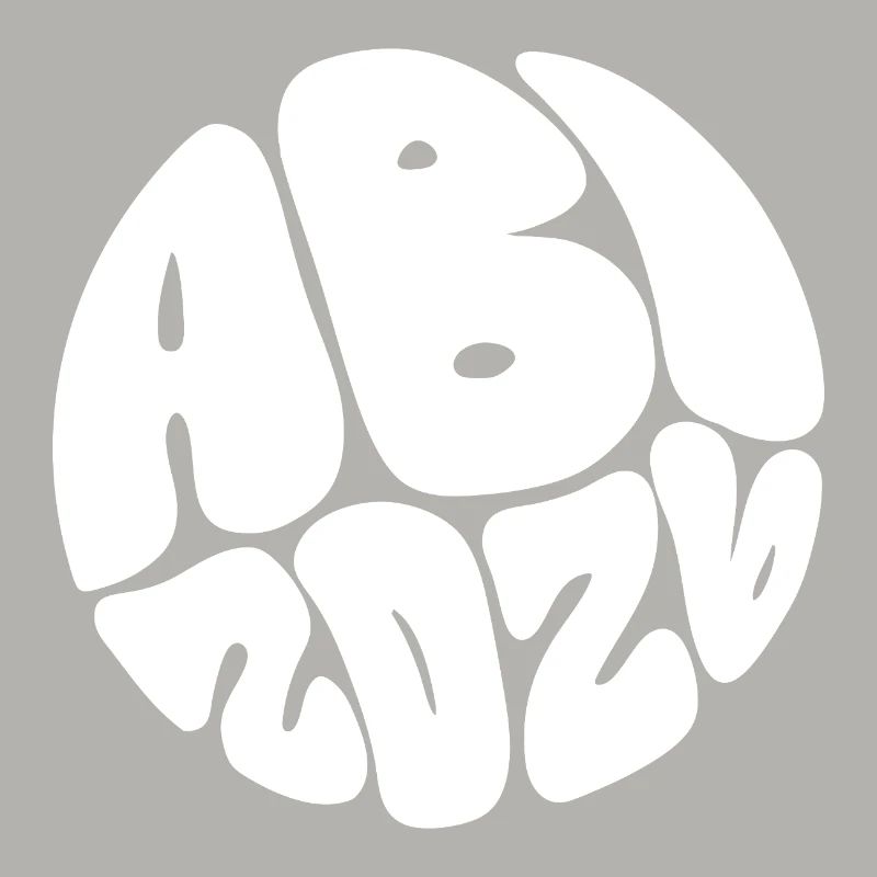 Blob Font Circle Pattern