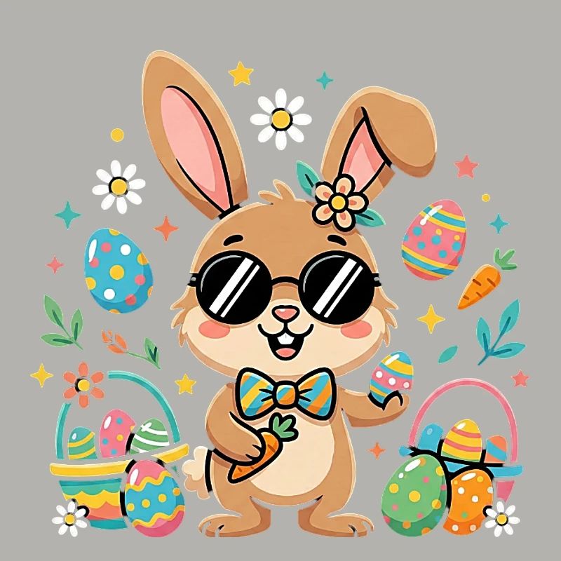 Joyeuses Pâques, Cool Bunny