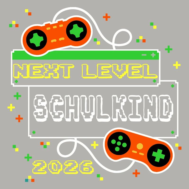 Next Level: Schulkind 2026 Gaming Einschulung