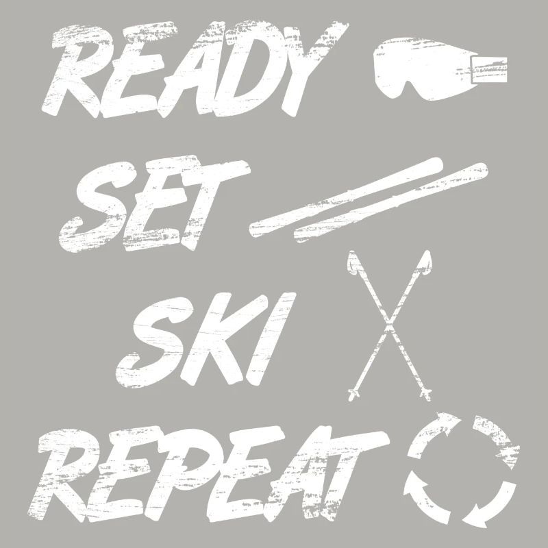 Spruch Skifahrer