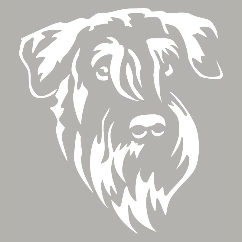 Tête de Schnauzer géant « Black Edition »
