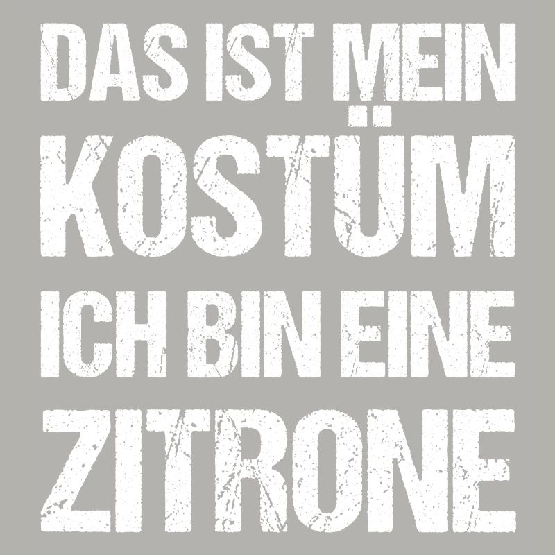 Das ist mein Kostüm ich bin eine Zitrone Fasching
