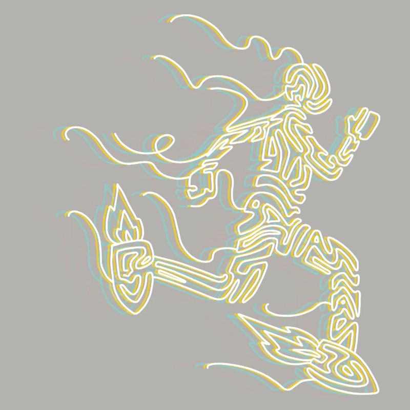 Stylized Rocket Runner