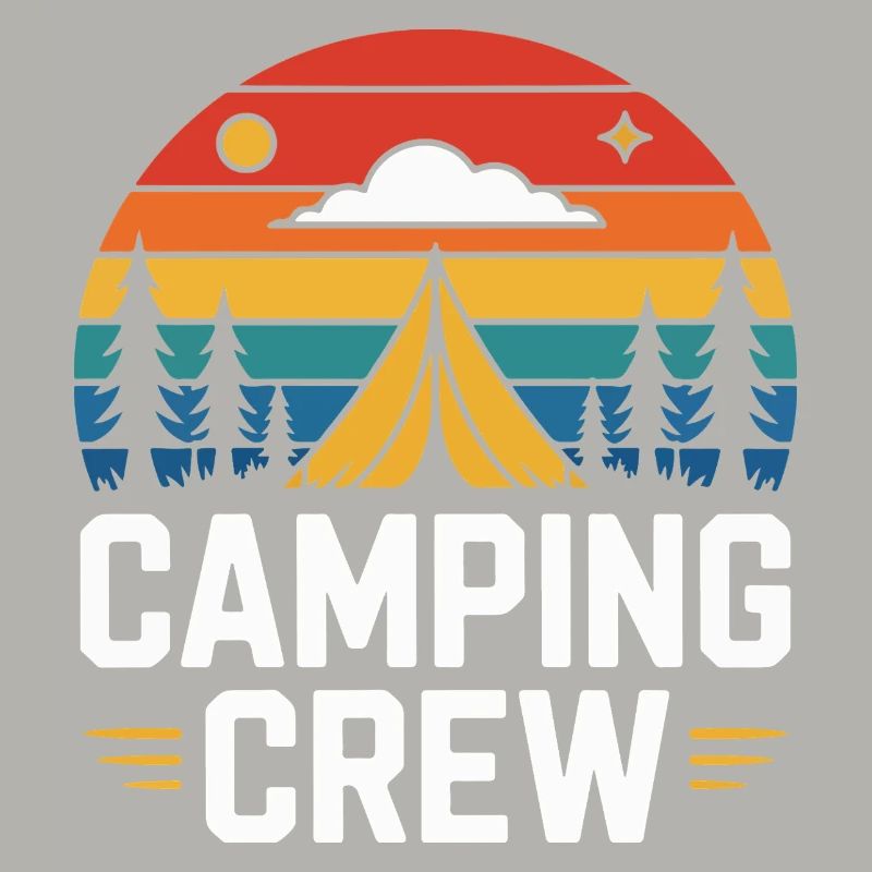 Sunset Camping Zelt Camping Crew