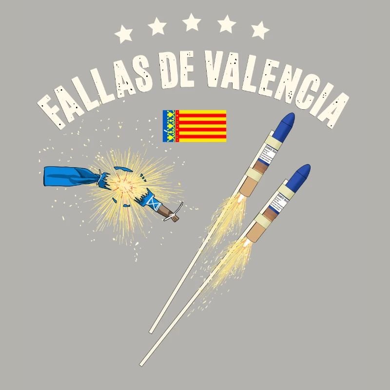 Fallas De Valencia Fireworks