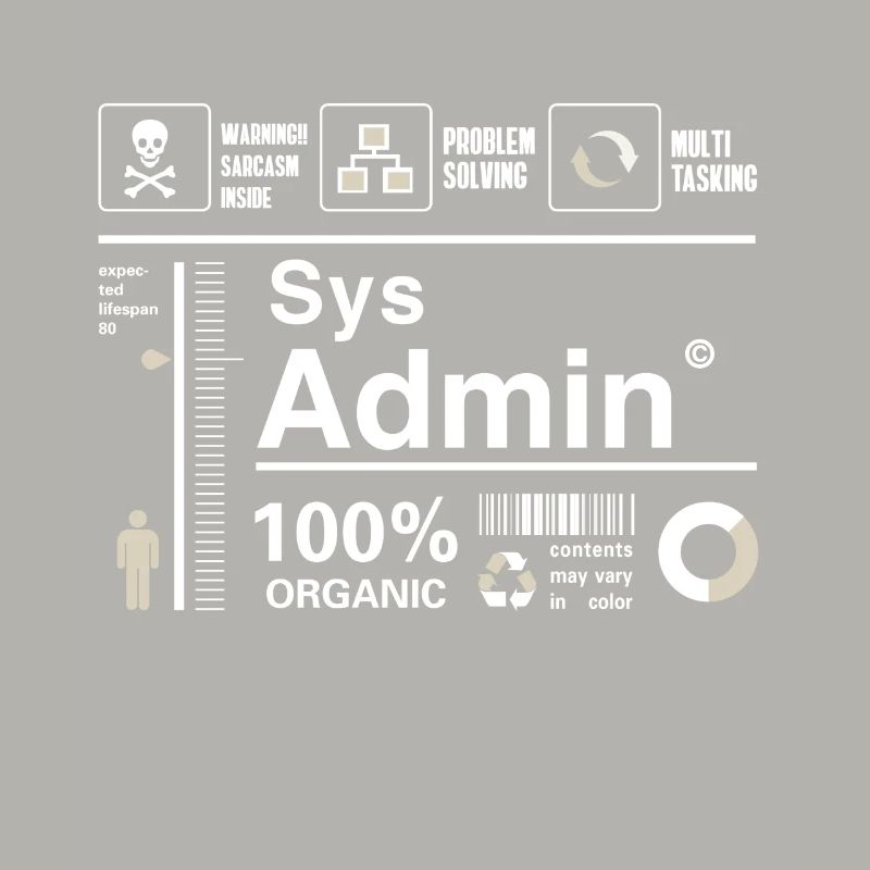 sys admin Content Irony Humor Computer Nerd pc cor