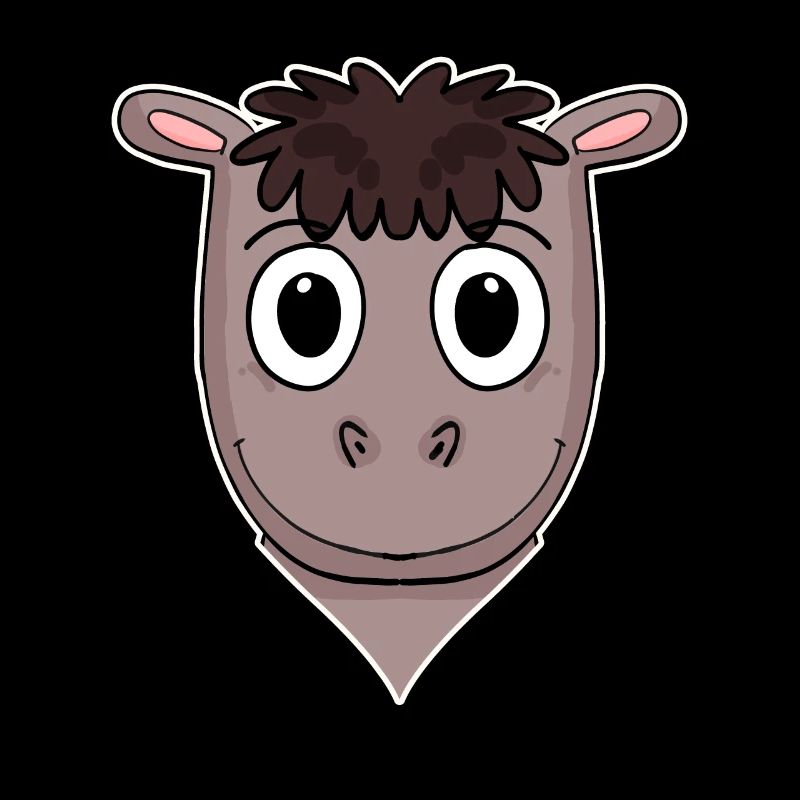 Tête d’animal de cheval Tête d’animal