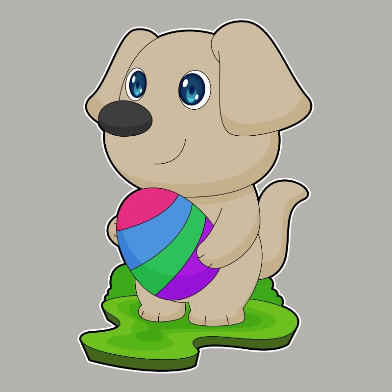 Dog Easter Easter Egg