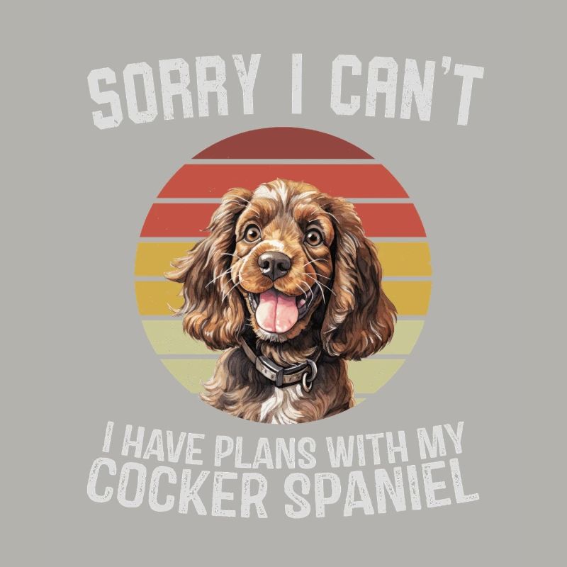 Cocker Spaniel Humorous Quote Design