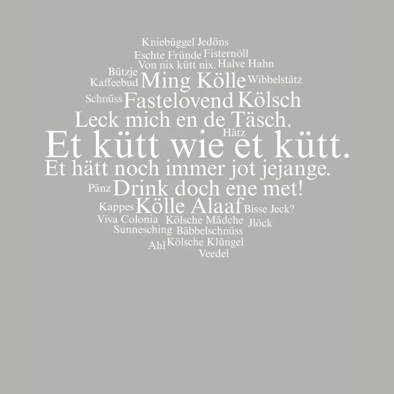Cologne Kölsch Nuage de mots Carnaval de Cologne Alaaf Kölle