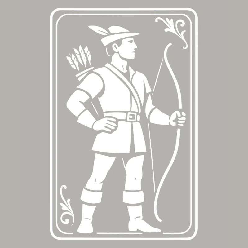 Archer de tir à l’arc Archer classique