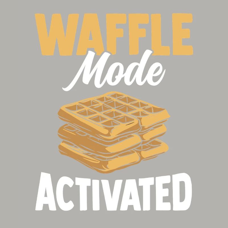 Waffle Mode Activated Pastry Breakfast