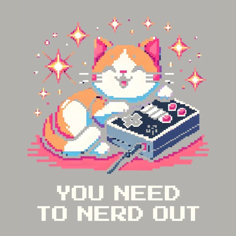 Du musst nerdig ausrasten | Nerd, Katze, Arcade