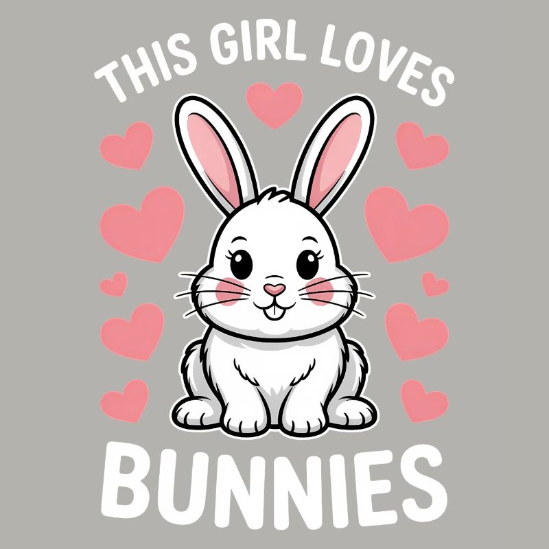 Hasen Spruch Mädchen Kaninchen Fun Hasen Geschenk
