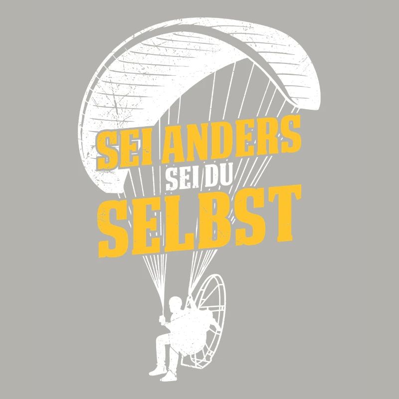 Paraglider BE DIFFERENT, BE YOURSELF Fun