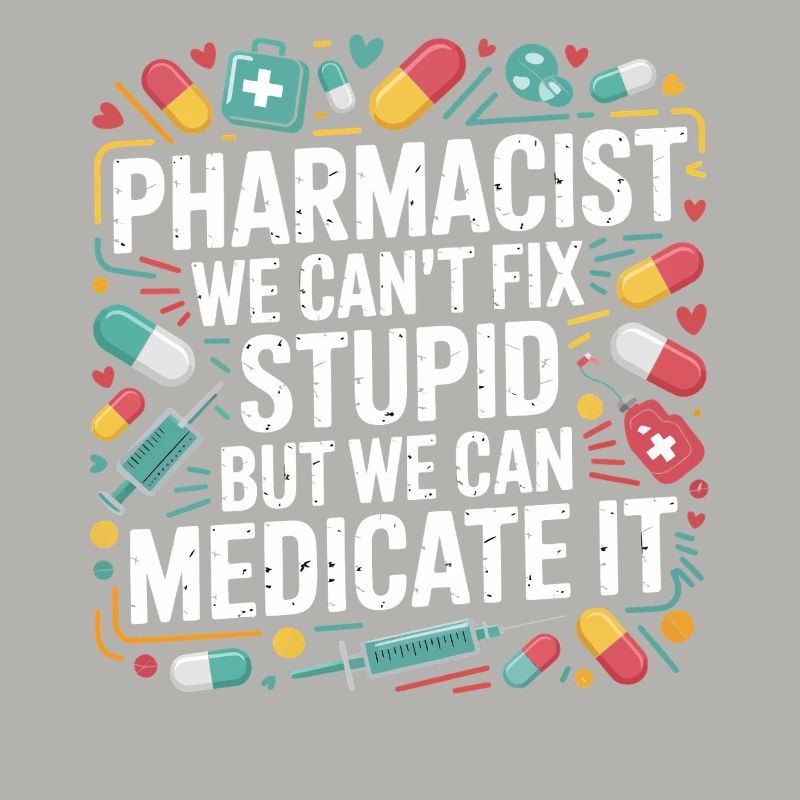 Pharmacist Saying Medication Joke