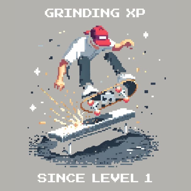 Grinding XP seit Level 1 | Skateboard