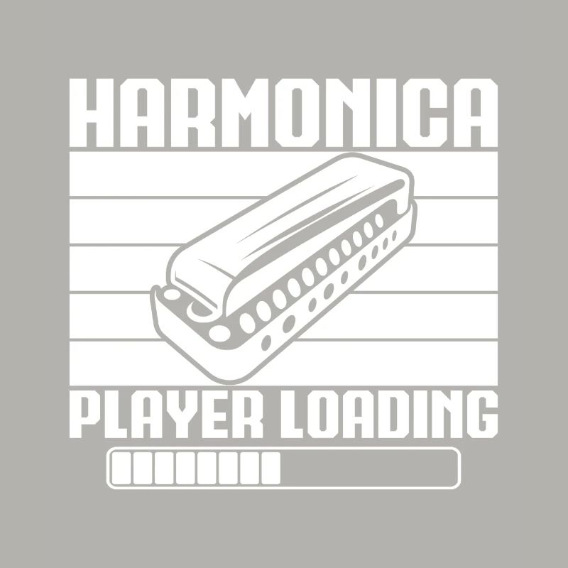 Musiciste d’harmonica chargeant l’harmonica