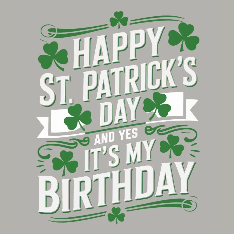 StPatrick Geburtstag – Happy Birthday