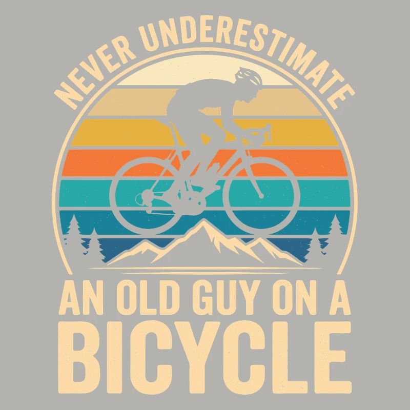 Never Underestimate An Old Guy On A Bicycle